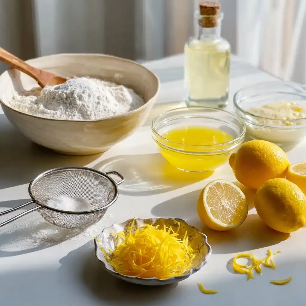 Easy Lemon Brownies Recipe - Recipe Image