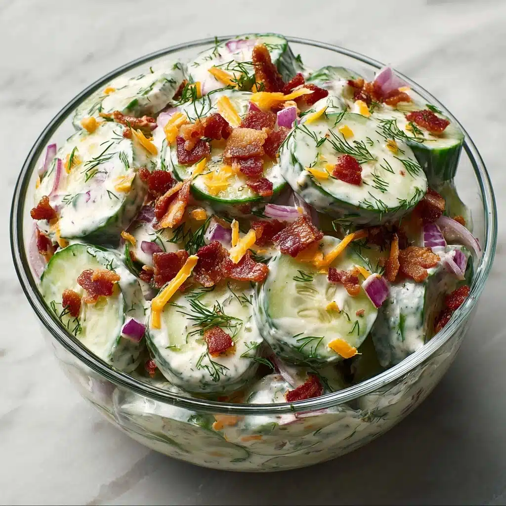 Classic Cucumber Ranch Crack Salad Recipe - Recipe Image