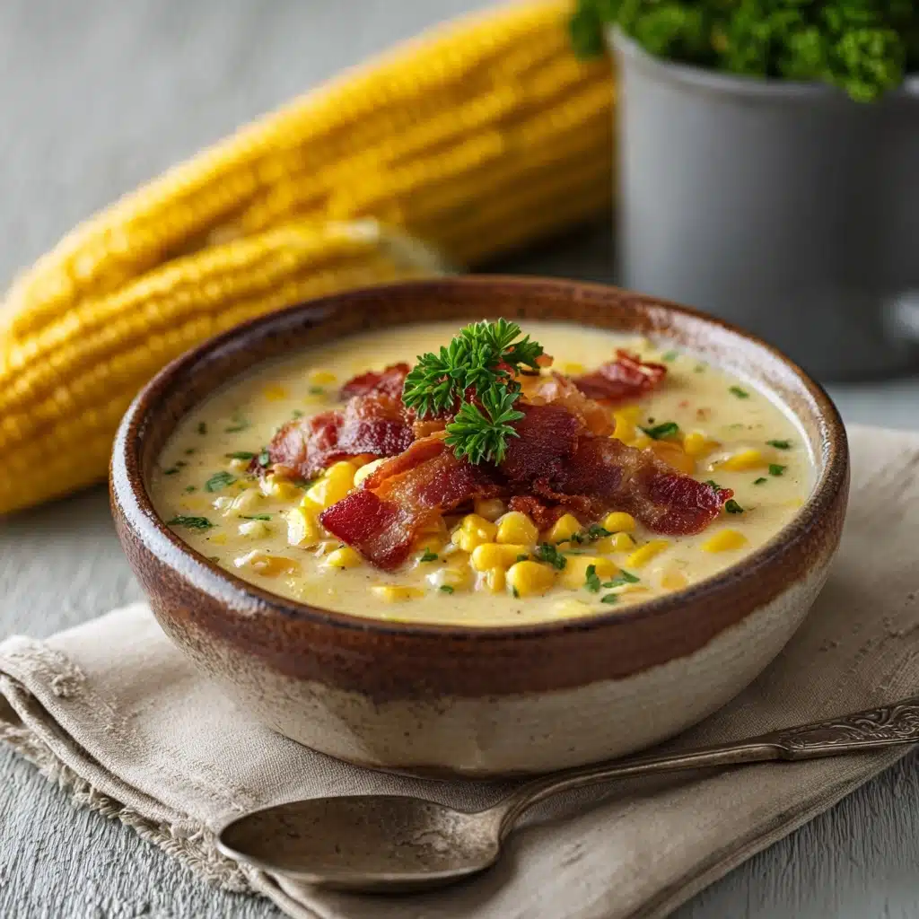 The BEST Corn Chowder Recipe - Recipe Image