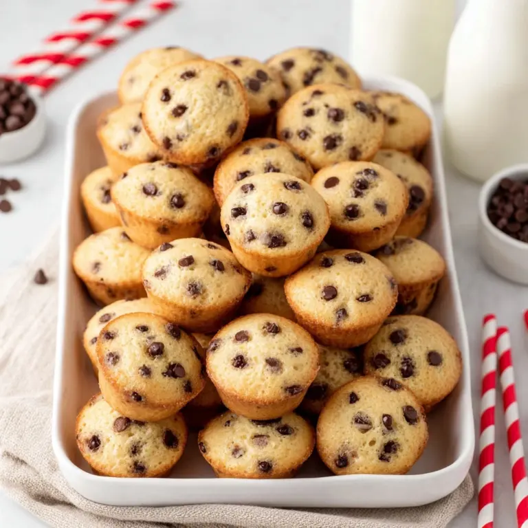 Mini Chocolate Chip Muffins Recipe
