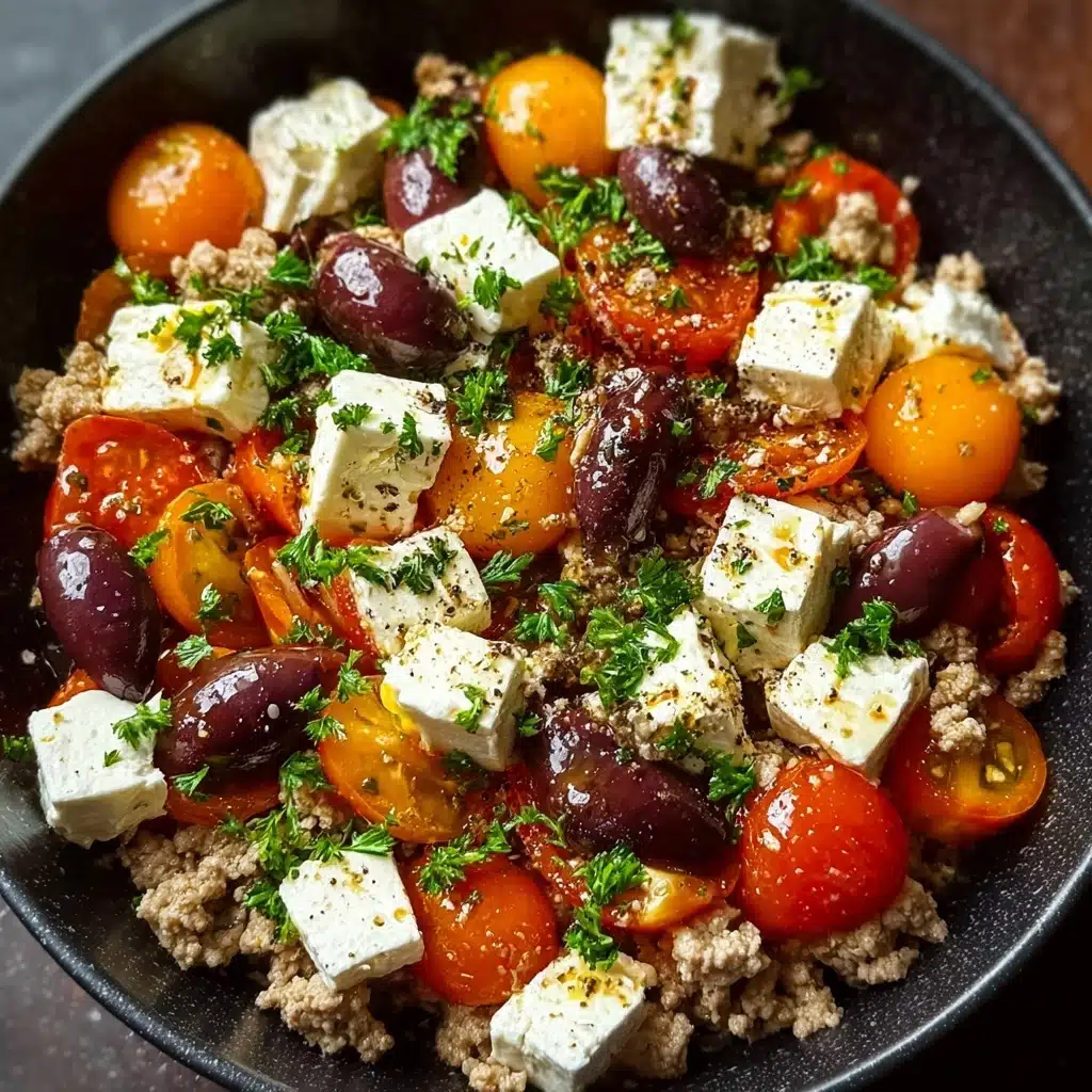 und Chicken Skillet with Olives and Feta Recipe - Recipe Image