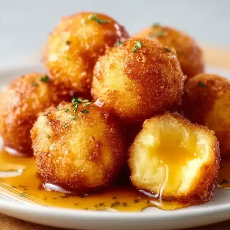 Honey Butter Cornbread Poppers Recipe