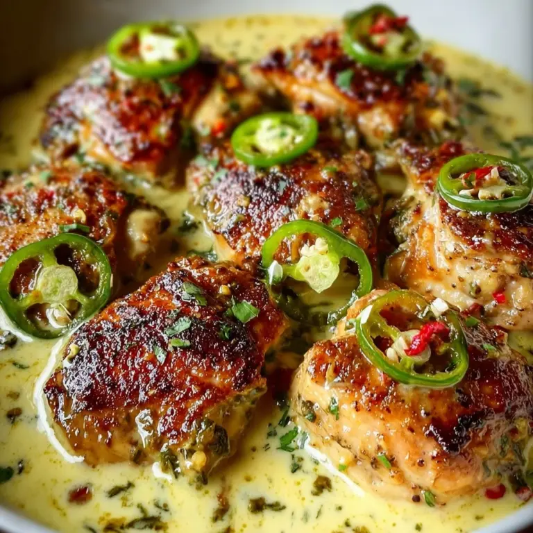 Creamy Pepperoncini Chicken Skillet Recipe – Quick & Easy Recipe