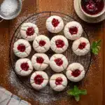 Ridiculously Easy Italian Raspberry Jam Amaretti Cookies Recipe