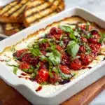 Zesty Goat Cheese Bruschetta Dip Recipe