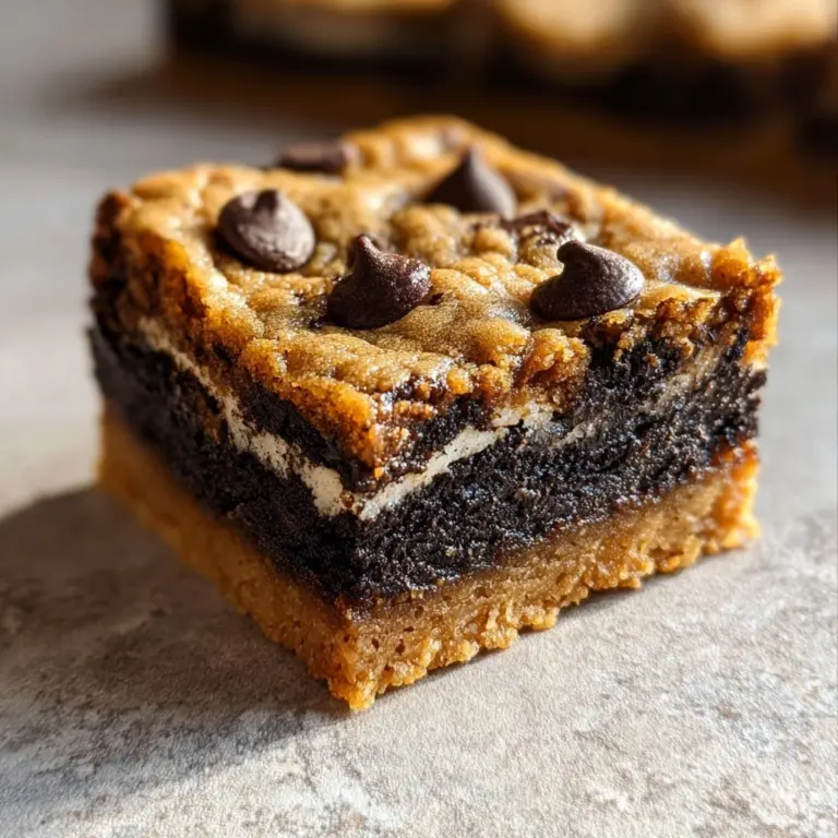 Amazing Slutty Brownies (Cookie Dough): 3 Decadent Layers Recipe