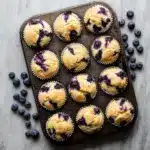 Homemade Blueberry Protein Muffins Recipe