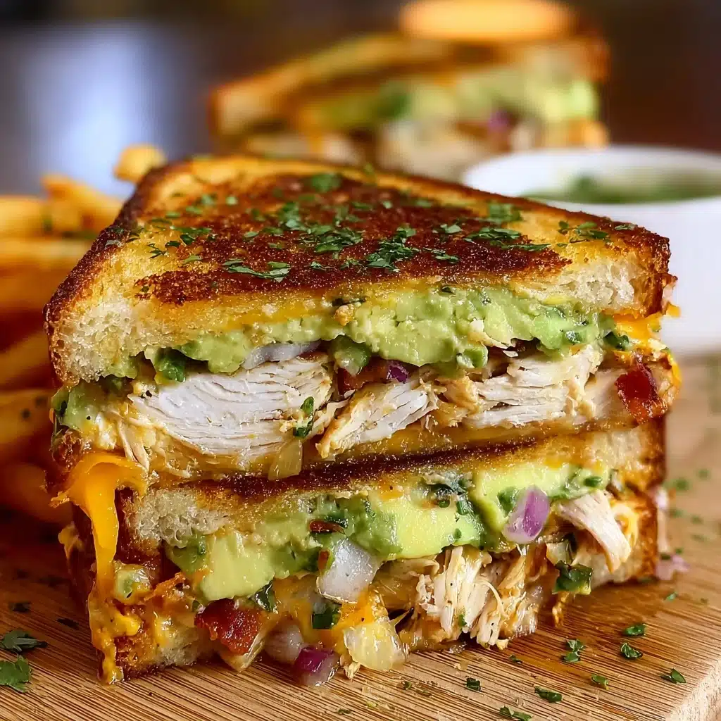 Chicken Avocado Melt Sandwich Recipe - Recipe Image
