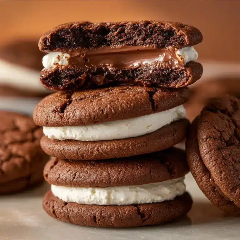 Nutella Marshmallow Cookies Recipe