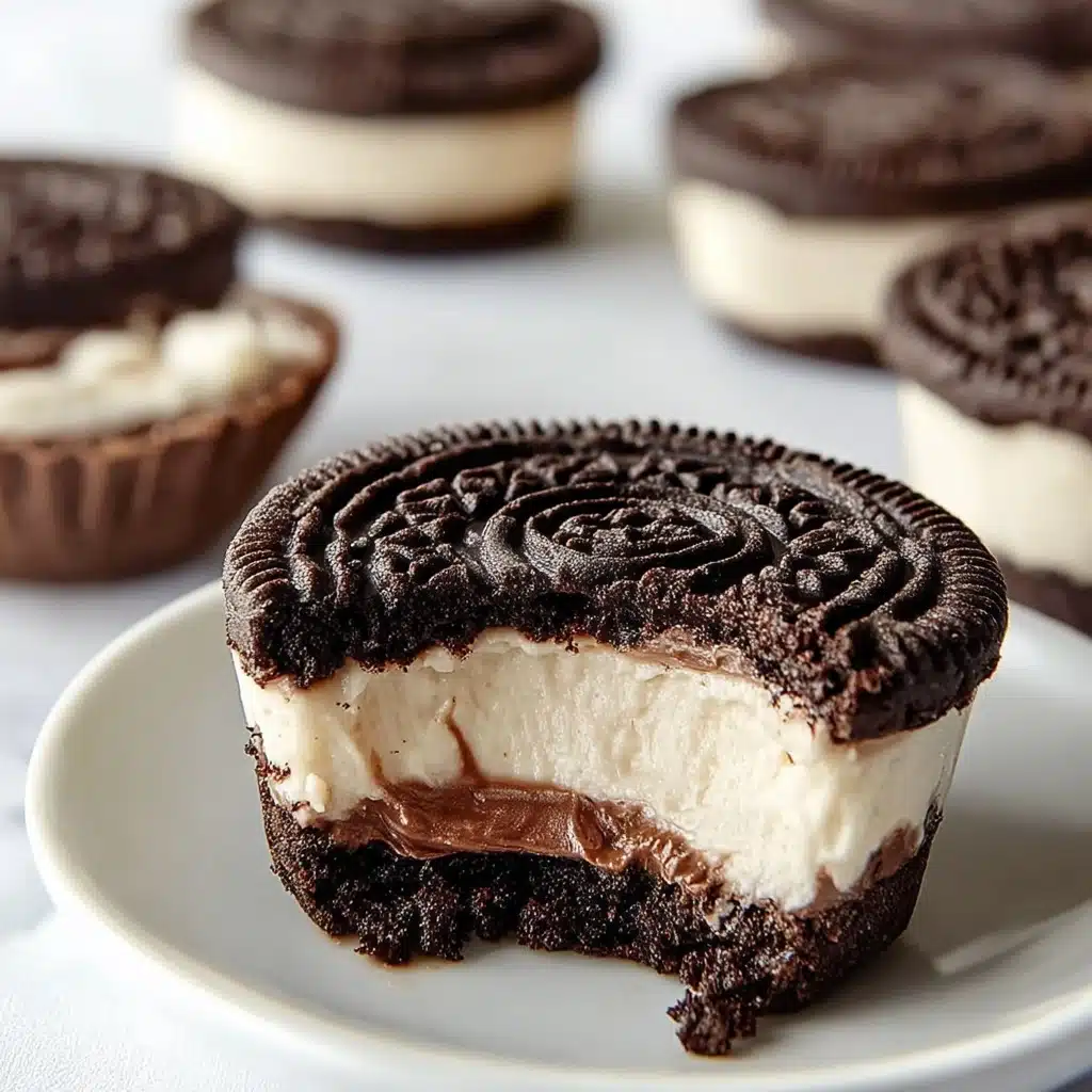 Oreo Cheesecake Cookie Cups Recipe - Recipe Image