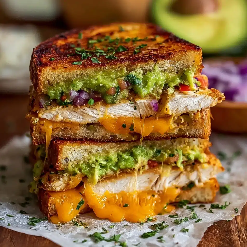Chicken Avocado Melt Sandwich Recipe - Recipe Image