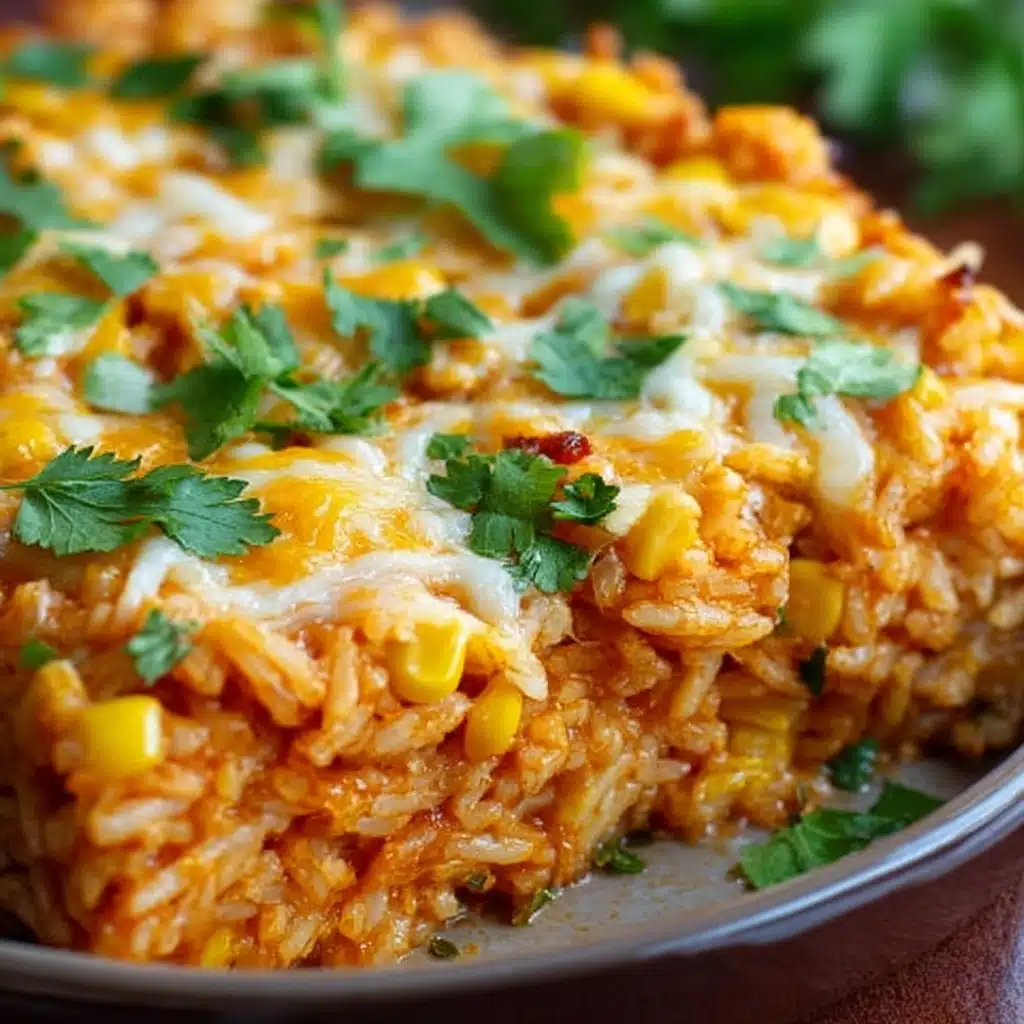Chicken Enchilada Rice Casserole Recipe - Recipe Image