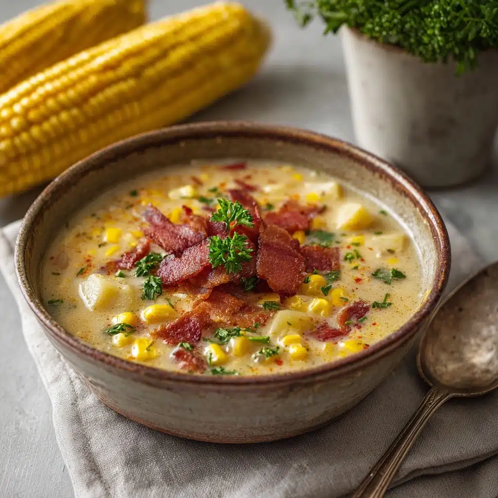 The BEST Corn Chowder Recipe - Recipe Image