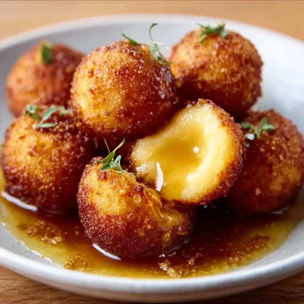 Honey Butter Cornbread Poppers Recipe - Recipe Image