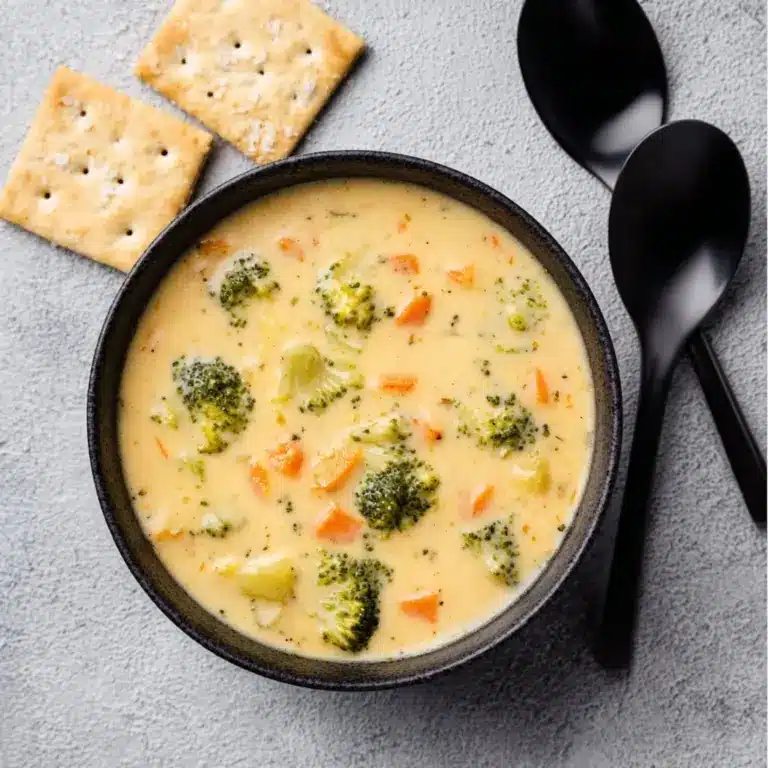 Broccoli Potato Cheese Soup Recipe