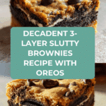 Amazing Slutty Brownies (Cookie Dough): 3 Decadent Layers Recipe