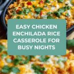 Chicken Enchilada Rice Casserole Recipe