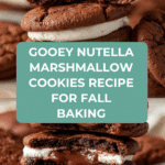 Nutella Marshmallow Cookies Recipe