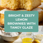 Easy Lemon Brownies Recipe