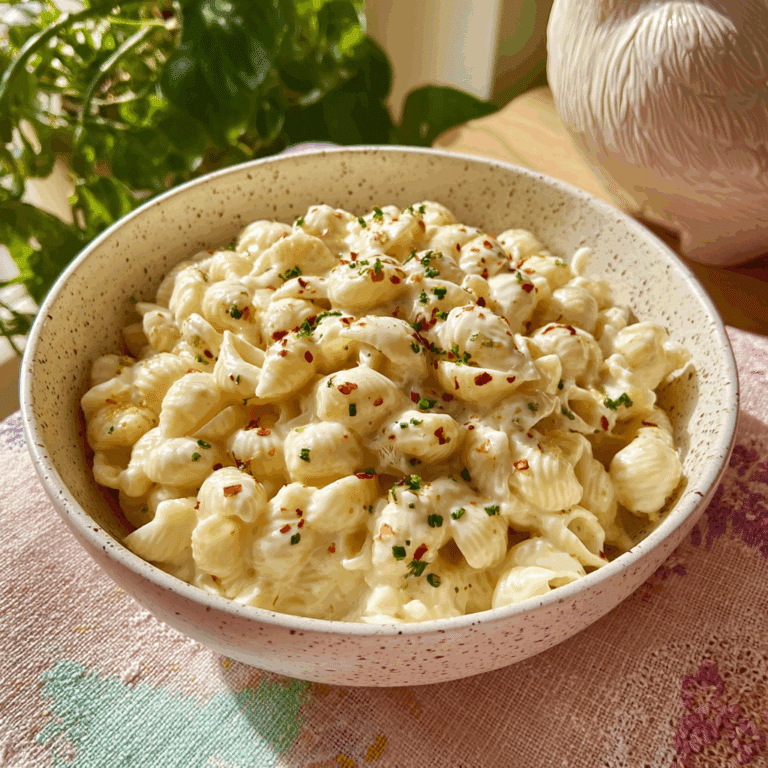 One Pot Creamy Garlic Pasta (Just 20 Minutes!) Recipe