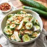 Cucumber Caesar Salad