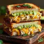Chicken Avocado Melt Sandwich