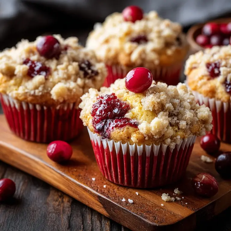 Cherry Cobbler Muffins
