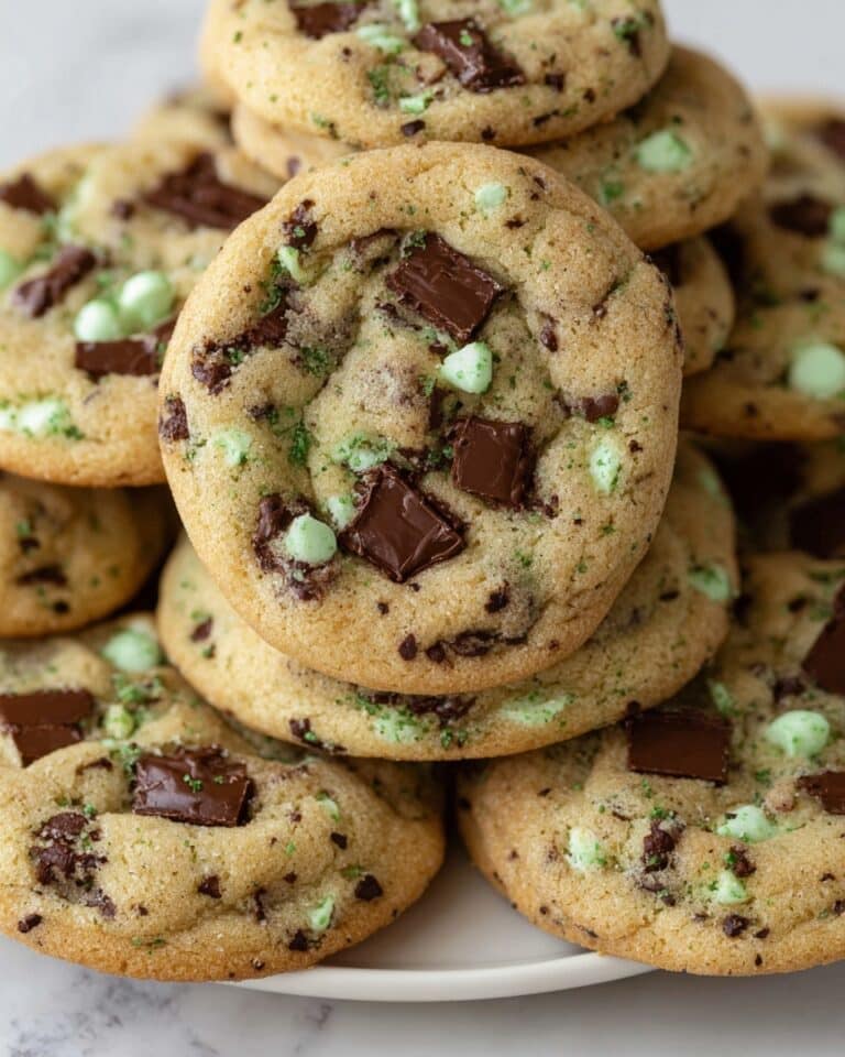 Mint Chocolate Chip Cookies Recipe
