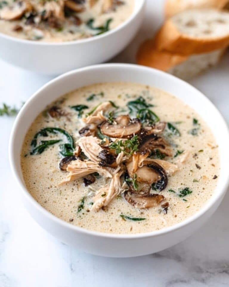 Creamy Mushroom Soup  Recipe