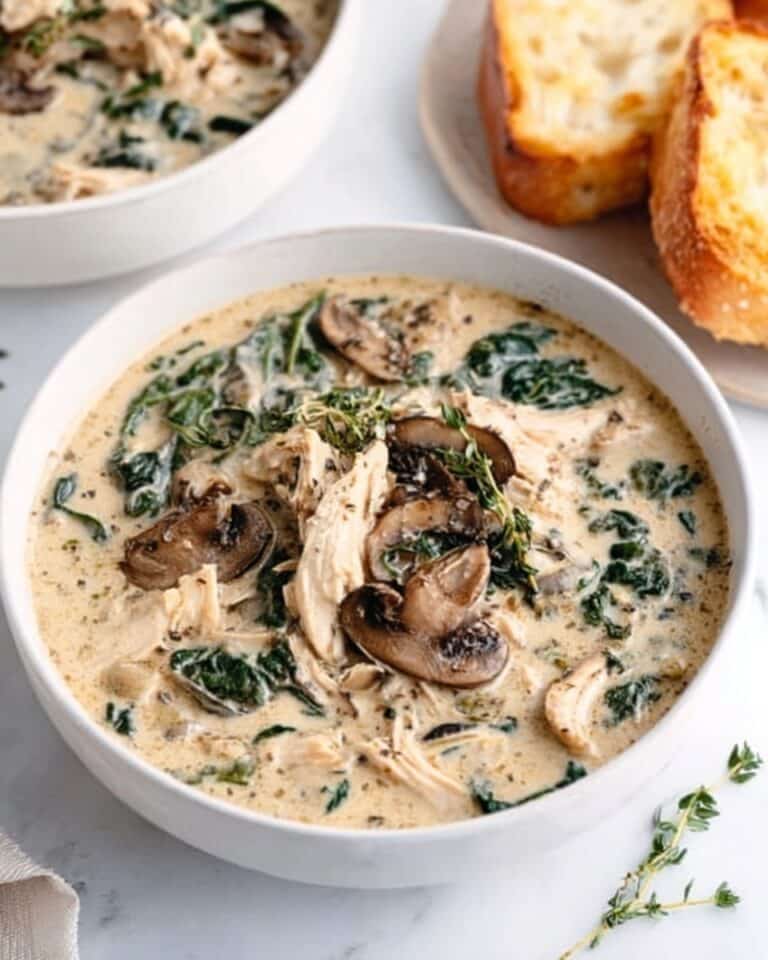 Chicken Soup with Spinach Recipe