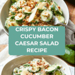 Cucumber Caesar Salad