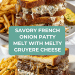 French Onion Patty Melt
