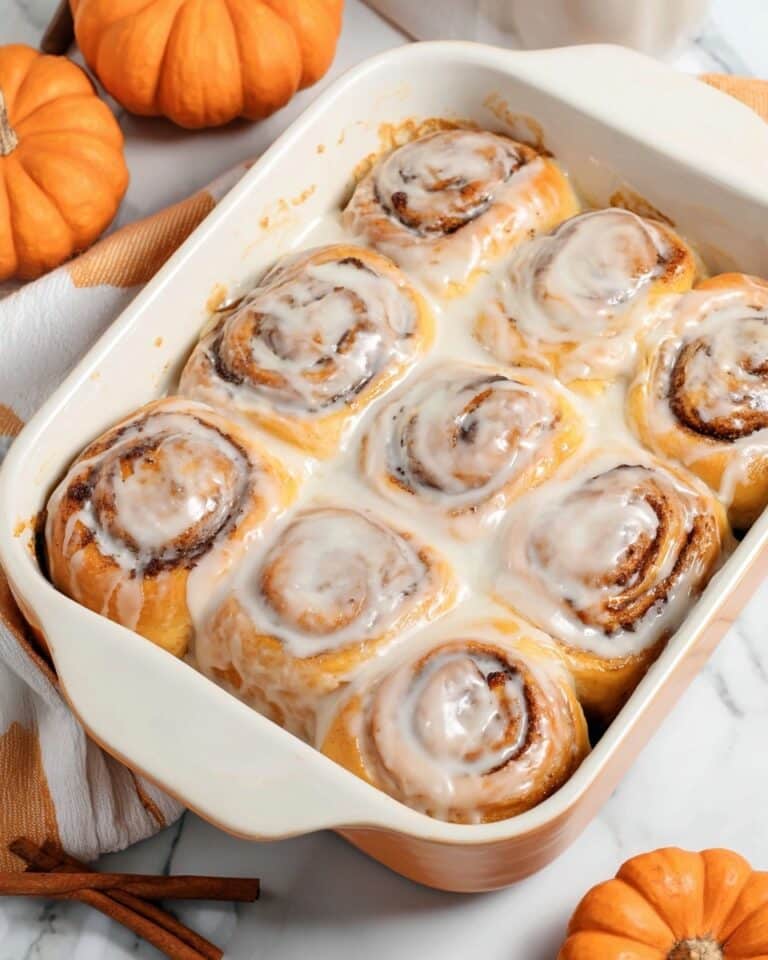 Pumpkin Cinnamon Rolls  Recipe
