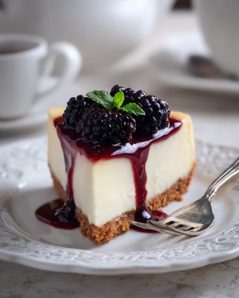 Blackberry Bliss Cheesecake Recipe