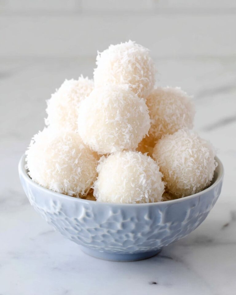 No Bake Coconut Snowballs Recipe