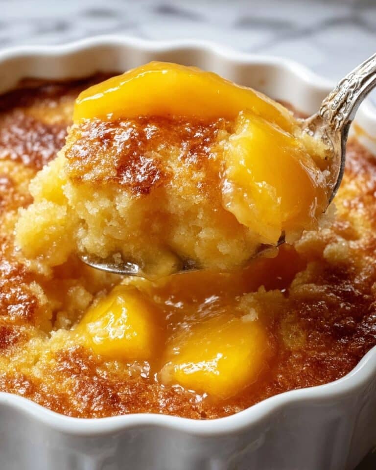 Easy Canned Peach Cobbler Recipe