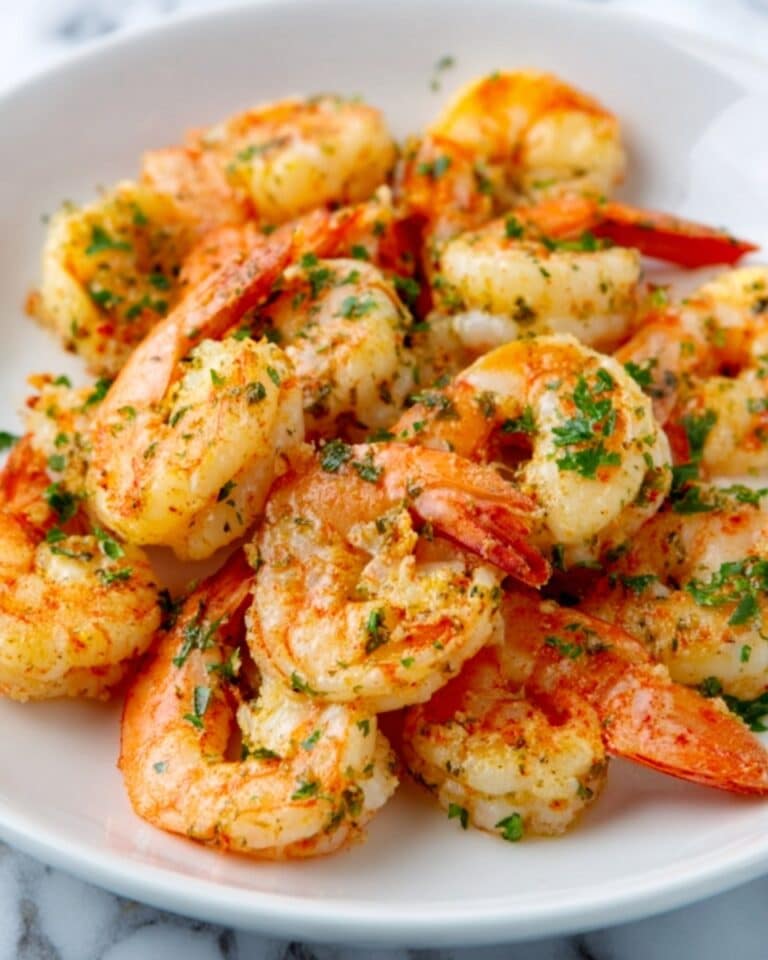 Garlic Parmesan Roasted Shrimp Recipe