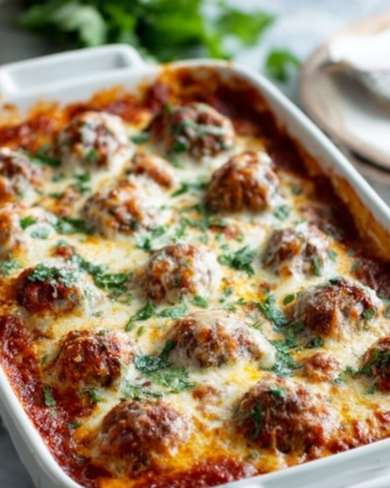 Dump-and-Bake Meatball Casserole Recipe