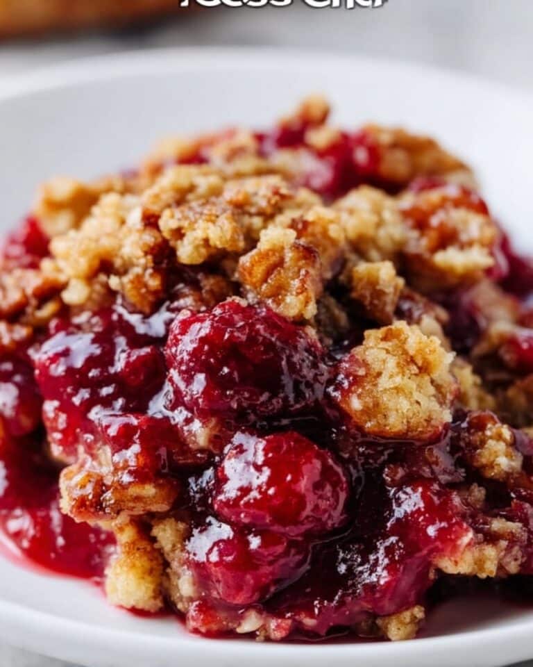 Cranberry Orange Pecan Crisp Recipe