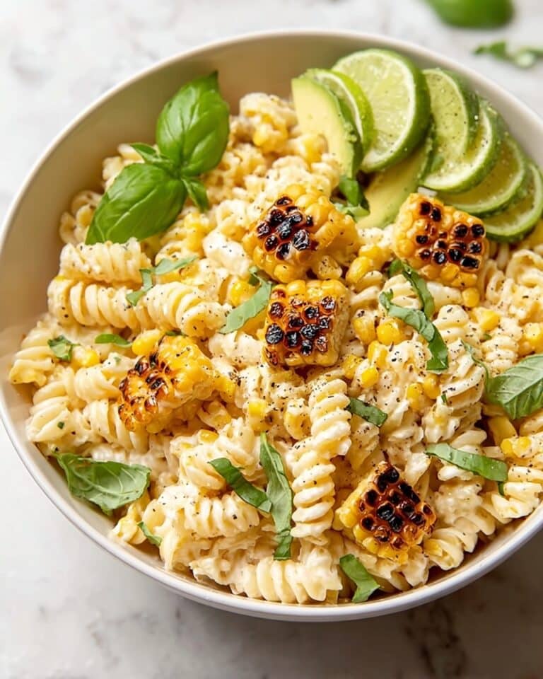 Creamy Street Corn Pasta Salad Recipe