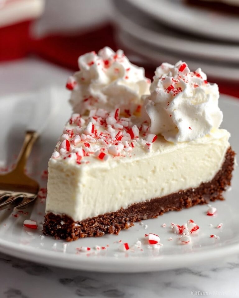 White Chocolate Peppermint Pie Recipe