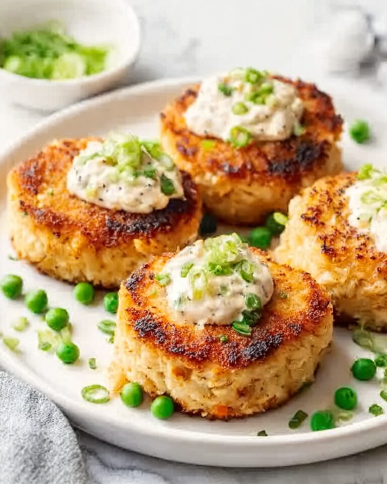 Bold Asian-Style Tuna Cakes with Spicy Mayo Recipe