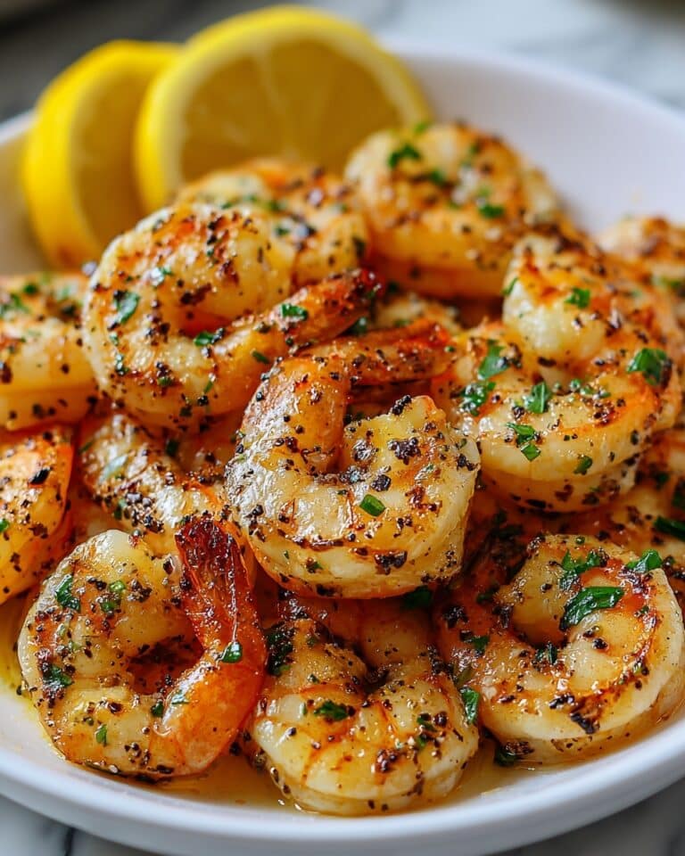 Garlic Parmesan Roasted Shrimp Recipe