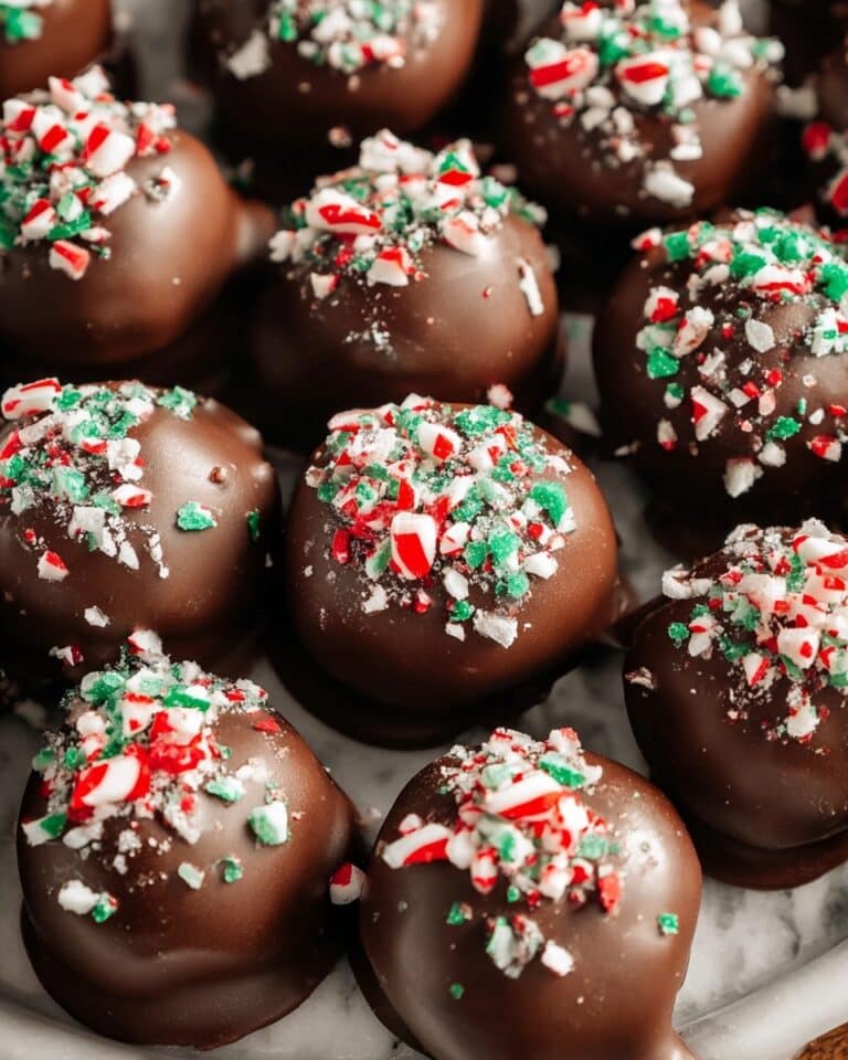Easy No Bake Peppermint Gluten Free Oreo Truffles Recipe