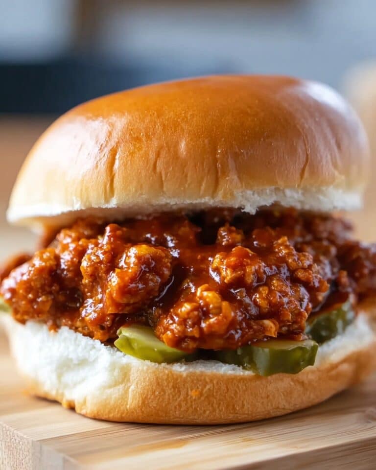 Cajun Chicken Sloppy Joes Recipe