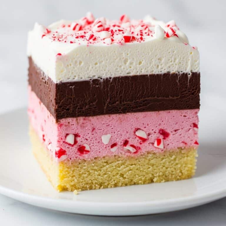 No-Bake Chocolate Peppermint Squares Recipe