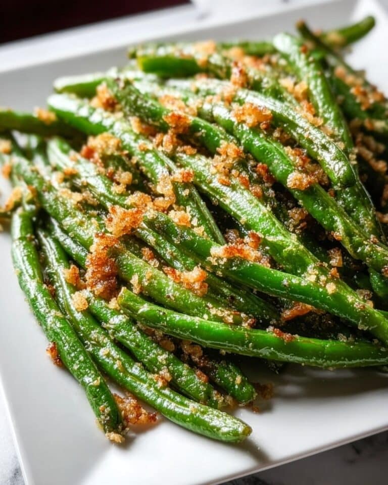Roasted Parmesan Green Beans Recipe