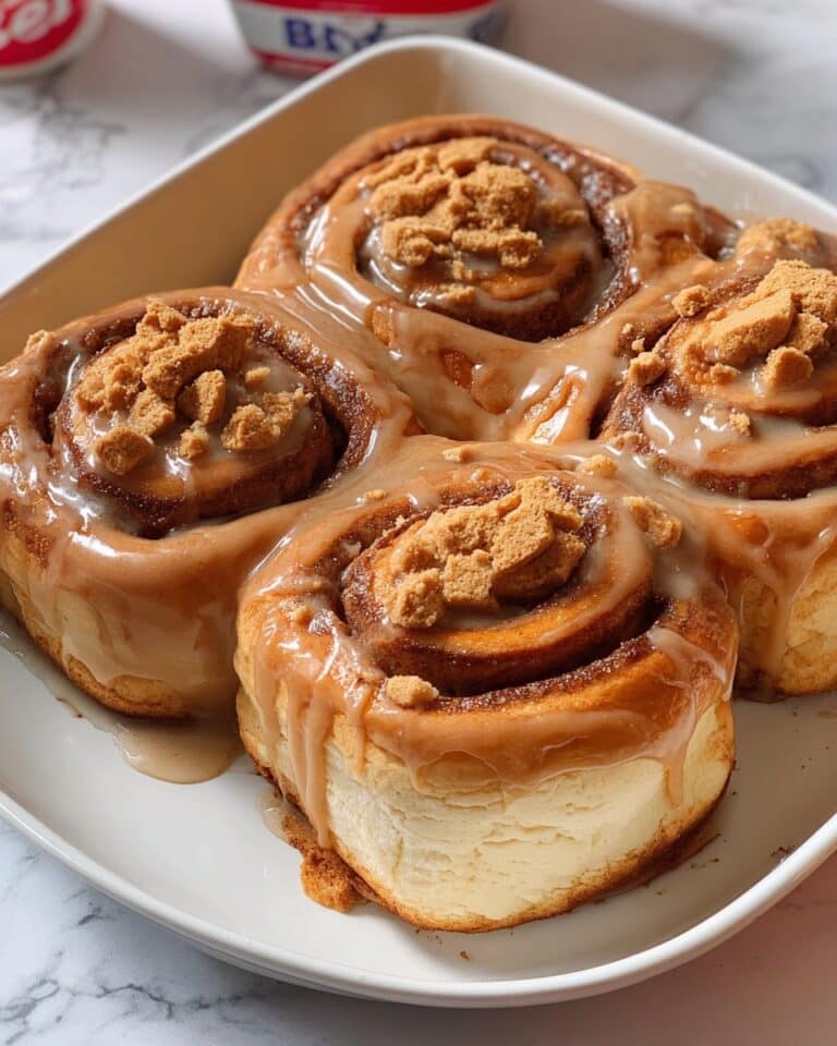 Biscoff Cinnamon Rolls Recipe