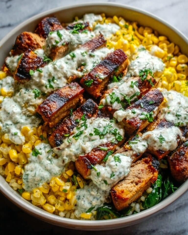 Street Corn Chicken Rice Bowl Recipe