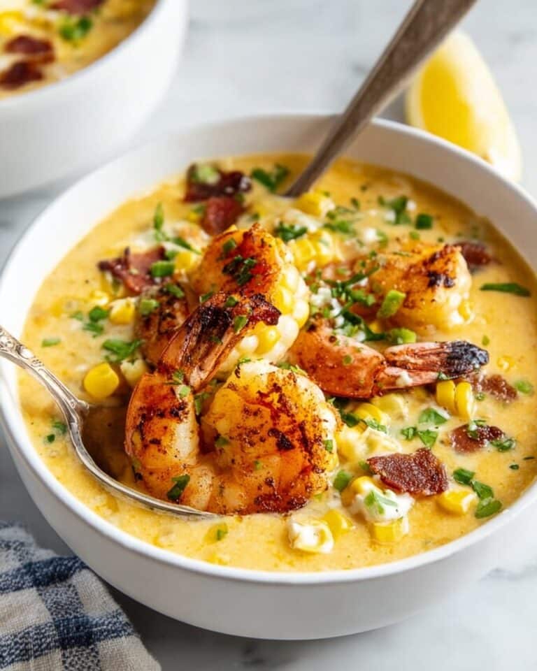 Creamy Cajun Corn and Shrimp Bisque Recipe